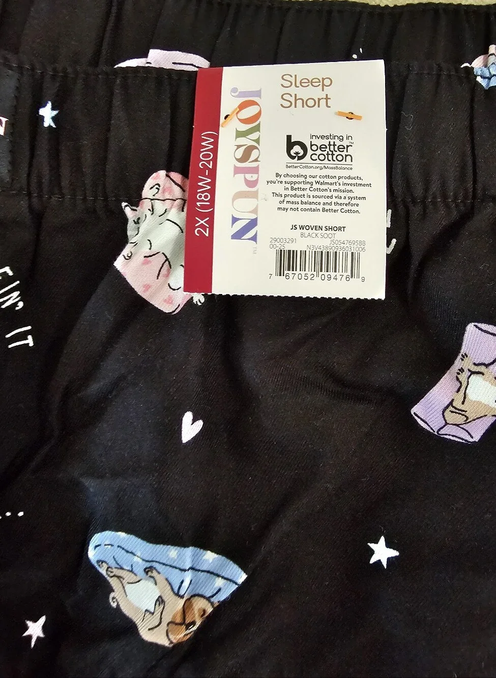 Sleep Shorts Size 2x